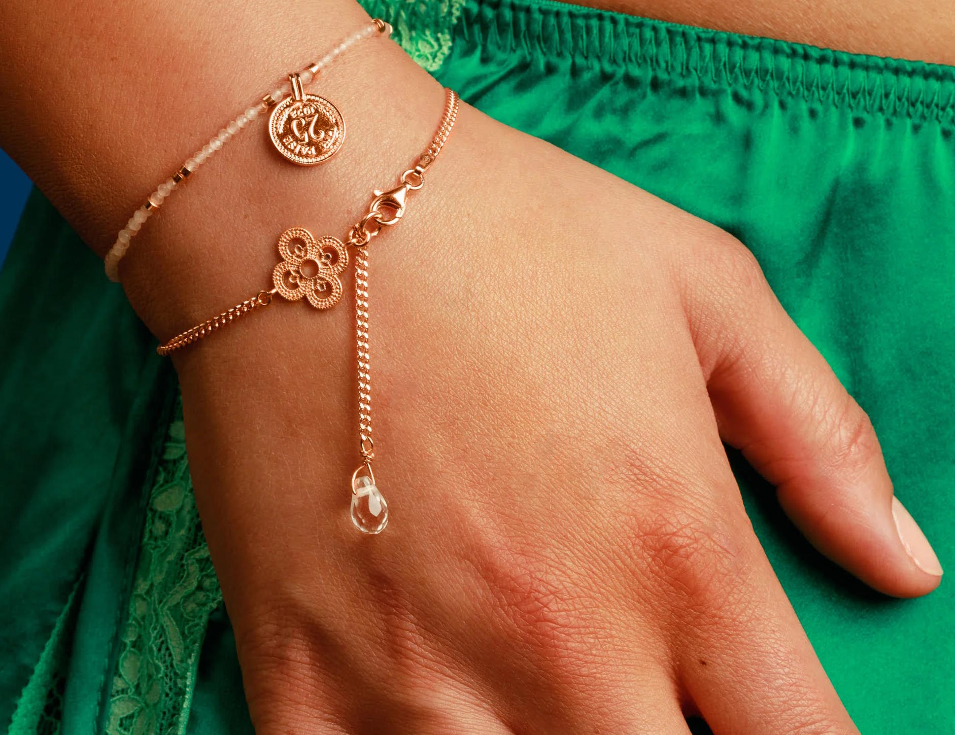 Armband GLÜCKSBRINGER, Roségold