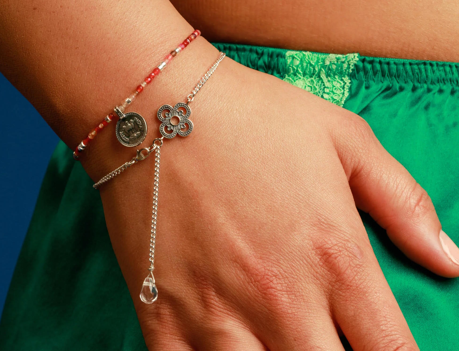 Armband GLÜCKSBRINGER, Silber