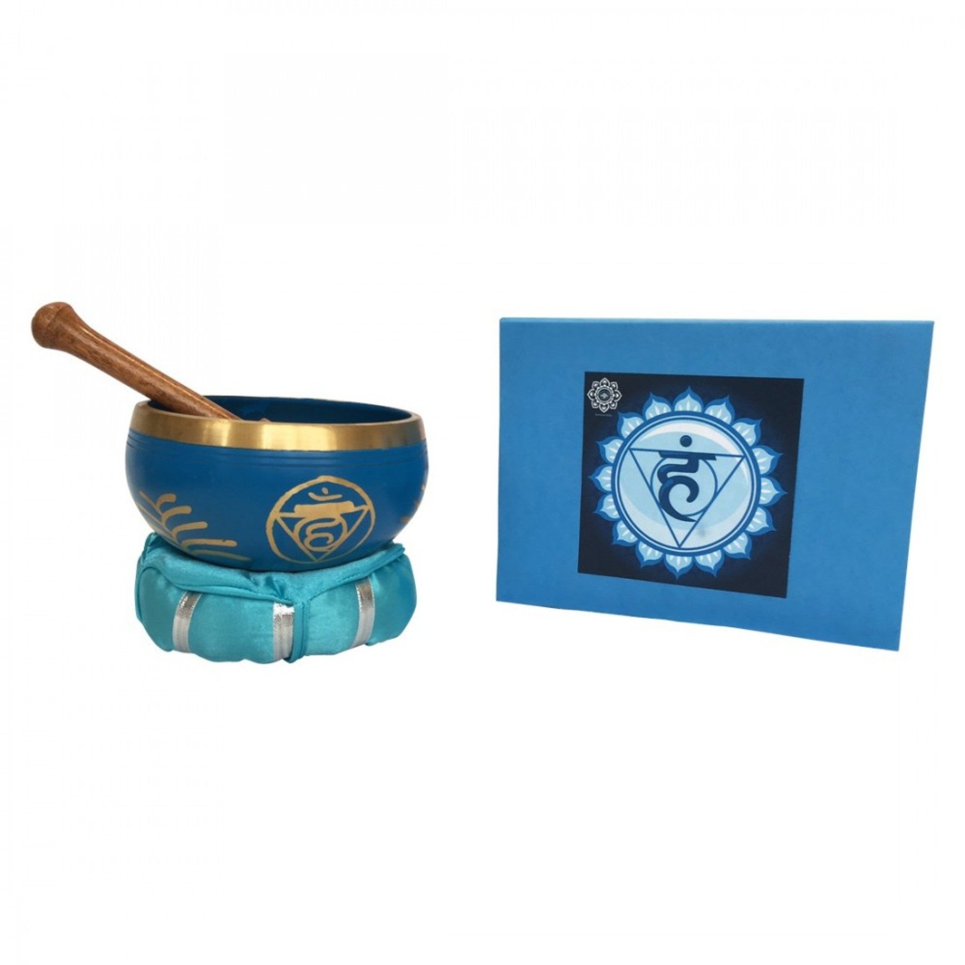 Chakra Klangschale VISHUDDHI 12 cm, Messing