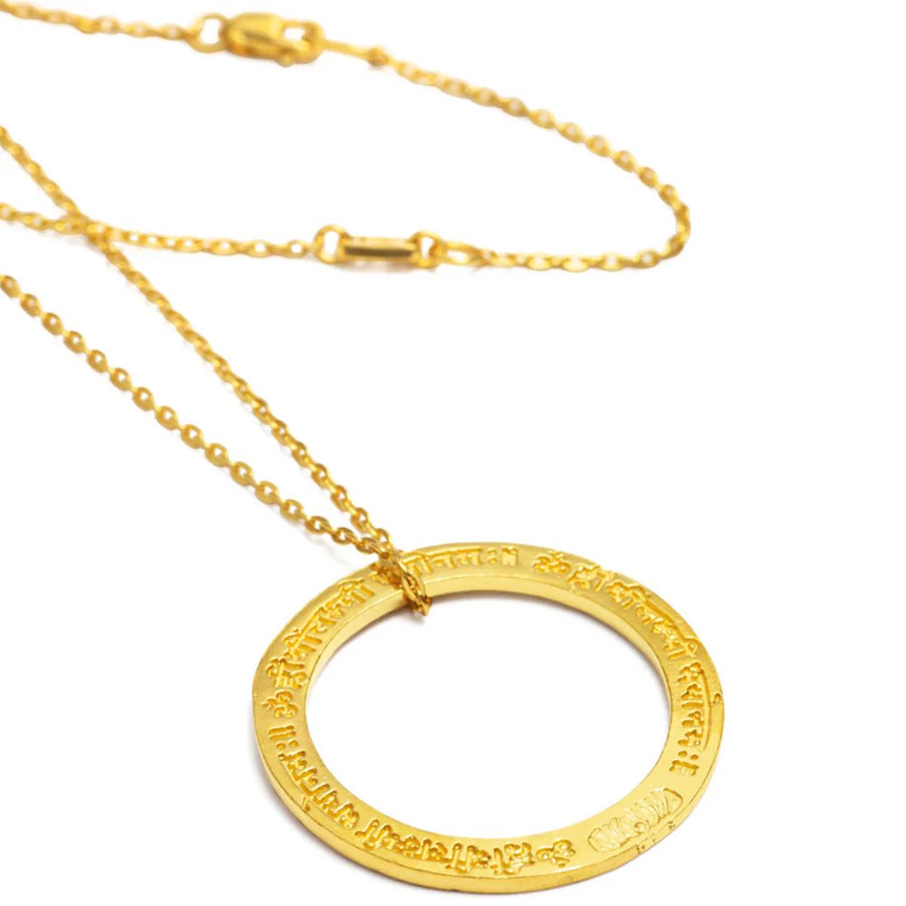 Amulett LAKSHMI Mantra, Gold