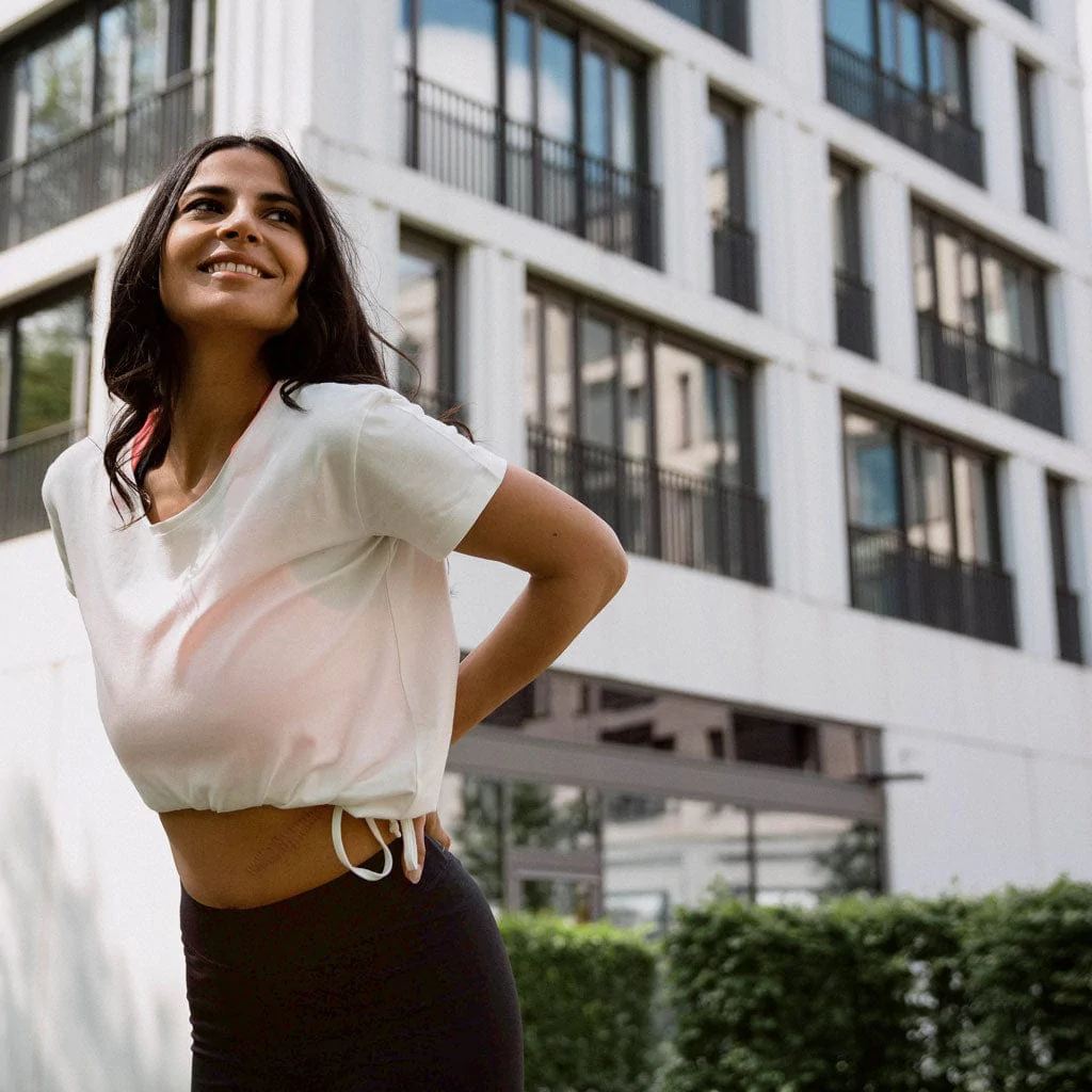 Yoga-Shirt AMINA, Weiß