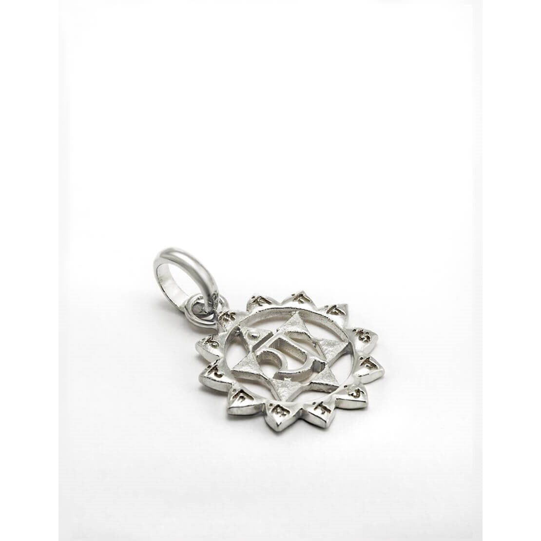 Herzchakra Amulett ANAHATA, Silber