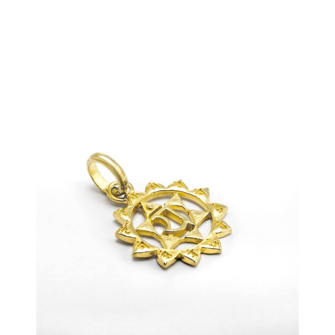 Herzchakra Amulett ANAHATA, Gold