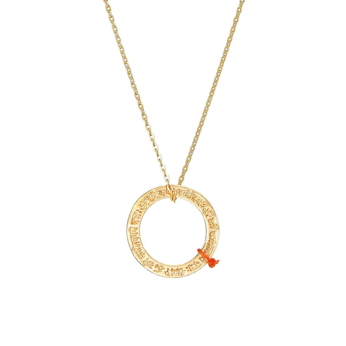Amulett LAKSHMI Mantra mini, Gold