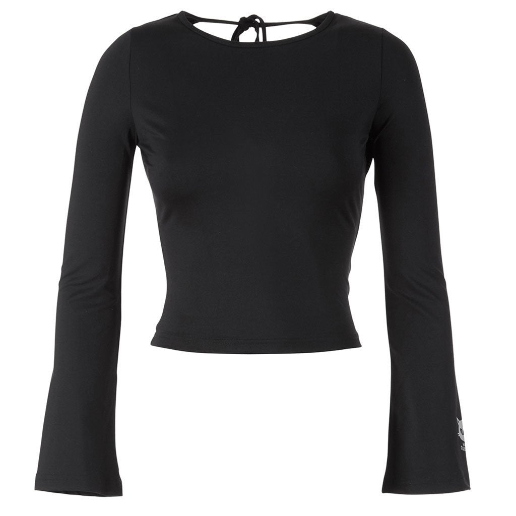 Langarm-Shirt Damen SORAYA, Schwarz