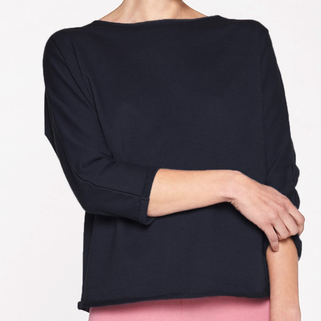 Yoga Sweater SOFT BLACK, Schwarz