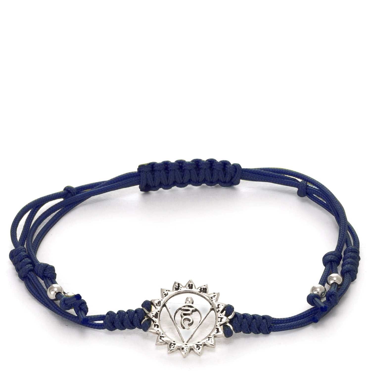 Chakra Armband VISHUDDHA, Silber