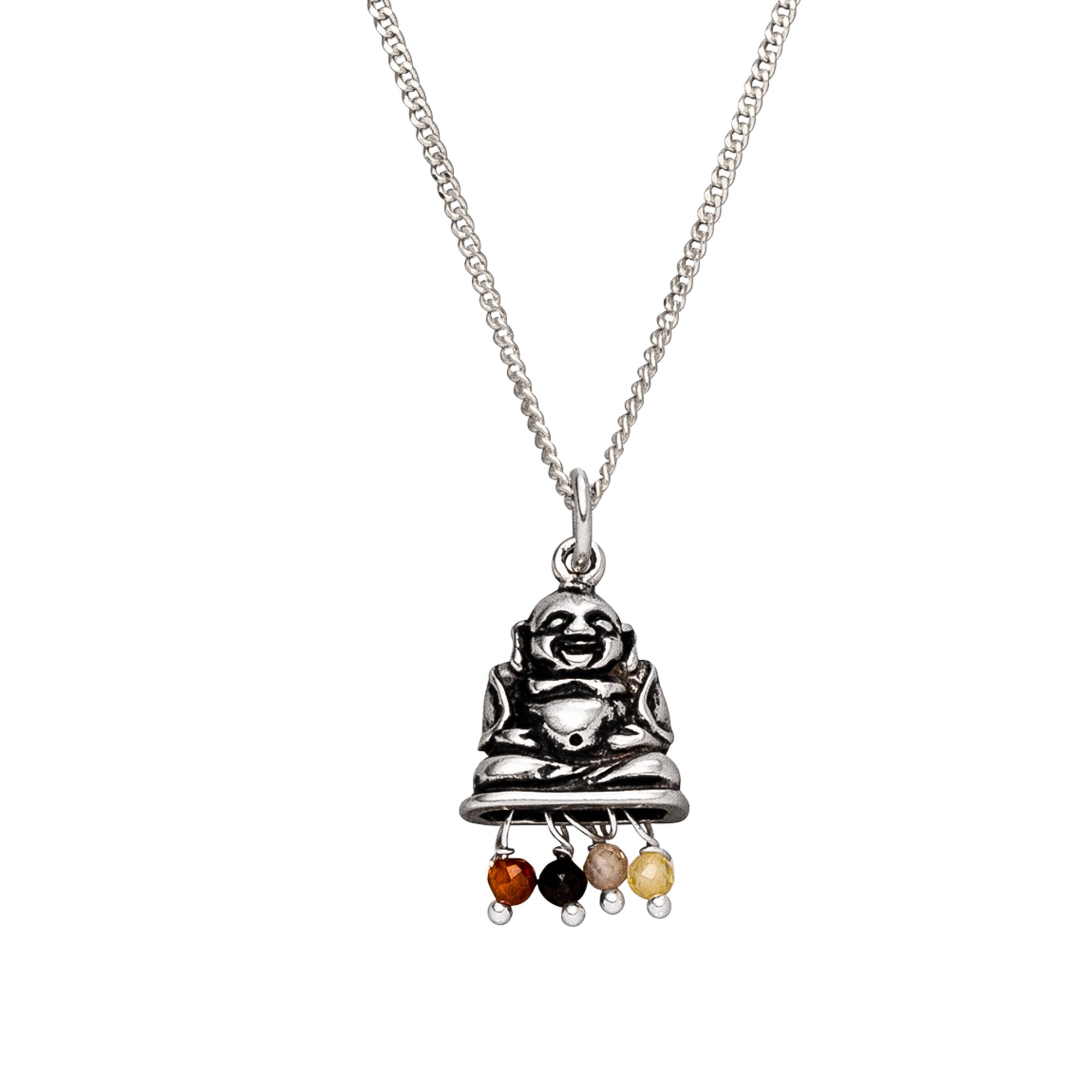 Halskette BUDDHA Pure Happiness, Silber