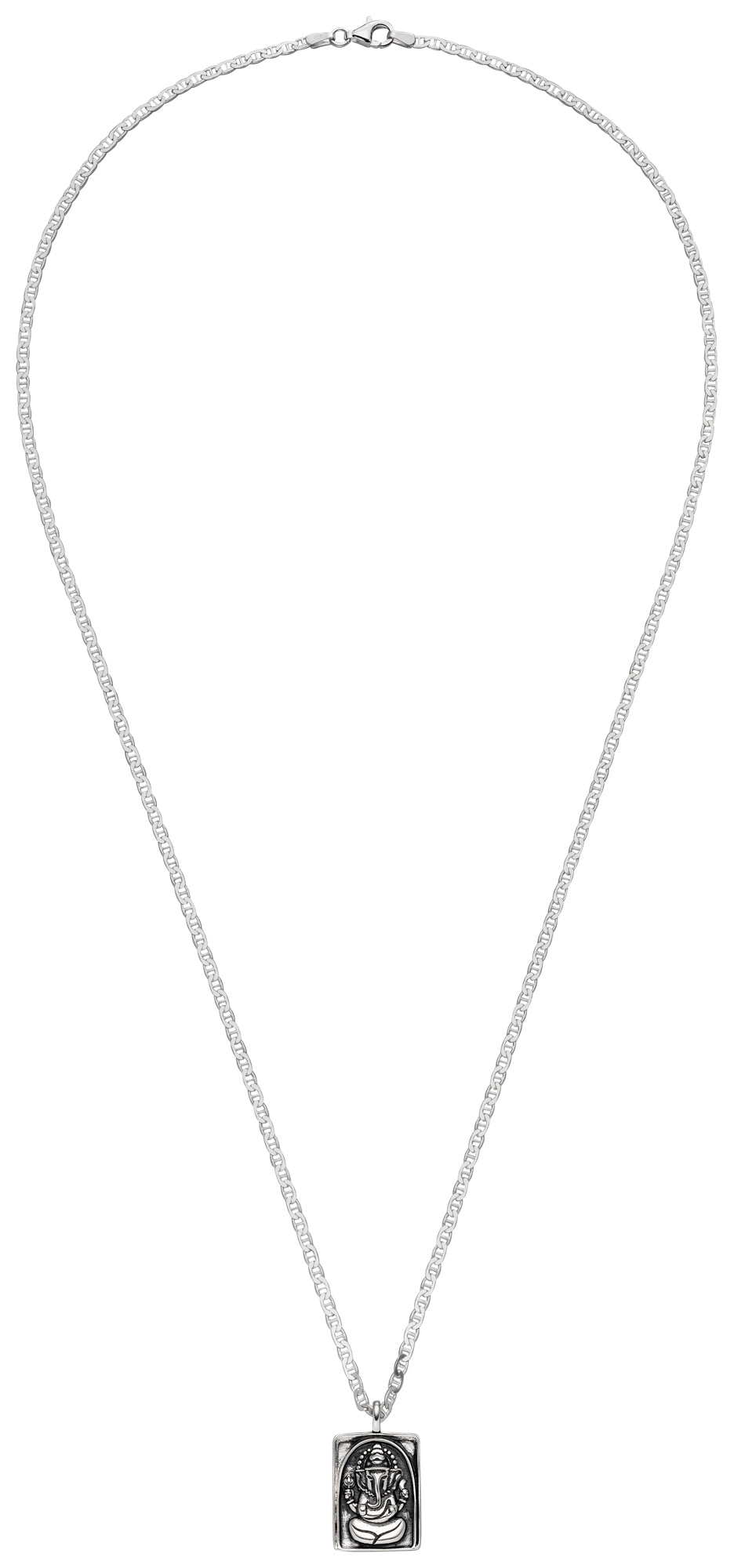 Mantra-Halskette OPTIMIST, Silber