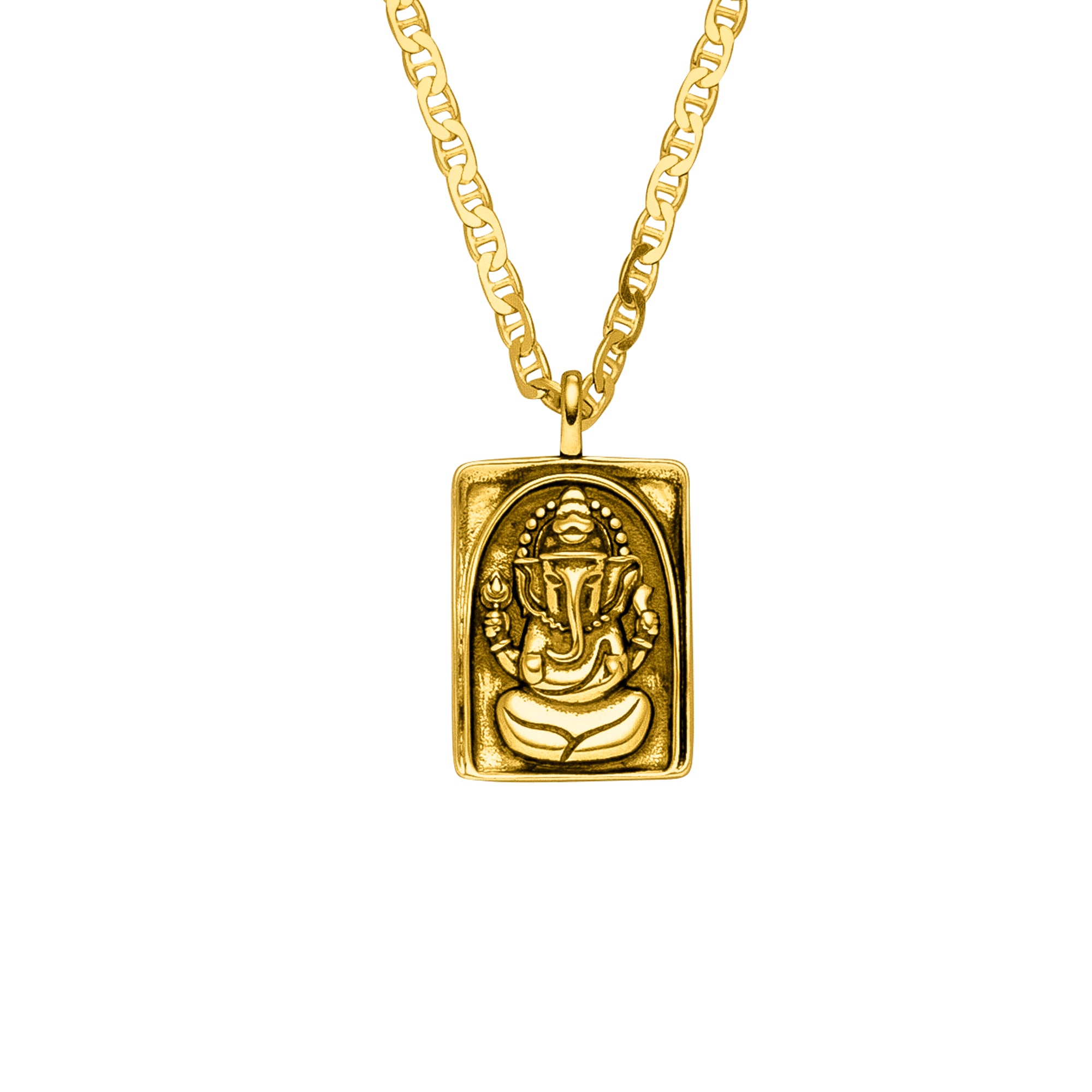 Mantra-Halskette OPTIMIST, Gold
