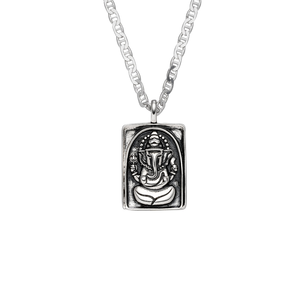Mantra-Halskette OPTIMIST, Silber