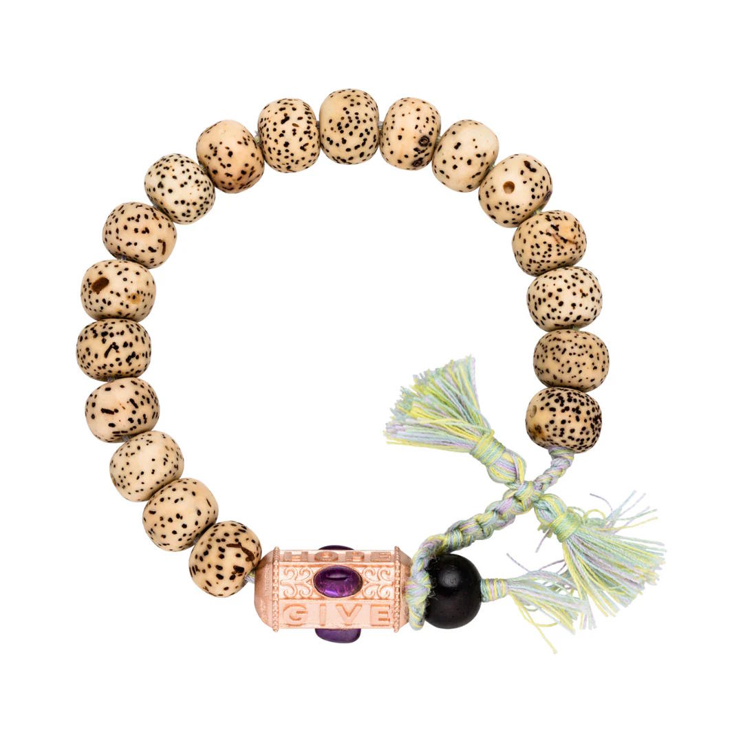 Yoga Armband Handmala GIVE,LOVE,HOPE, Bodhibaum