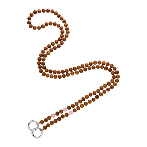 Mala Handy-Kette ROSA lang, Sandelholz