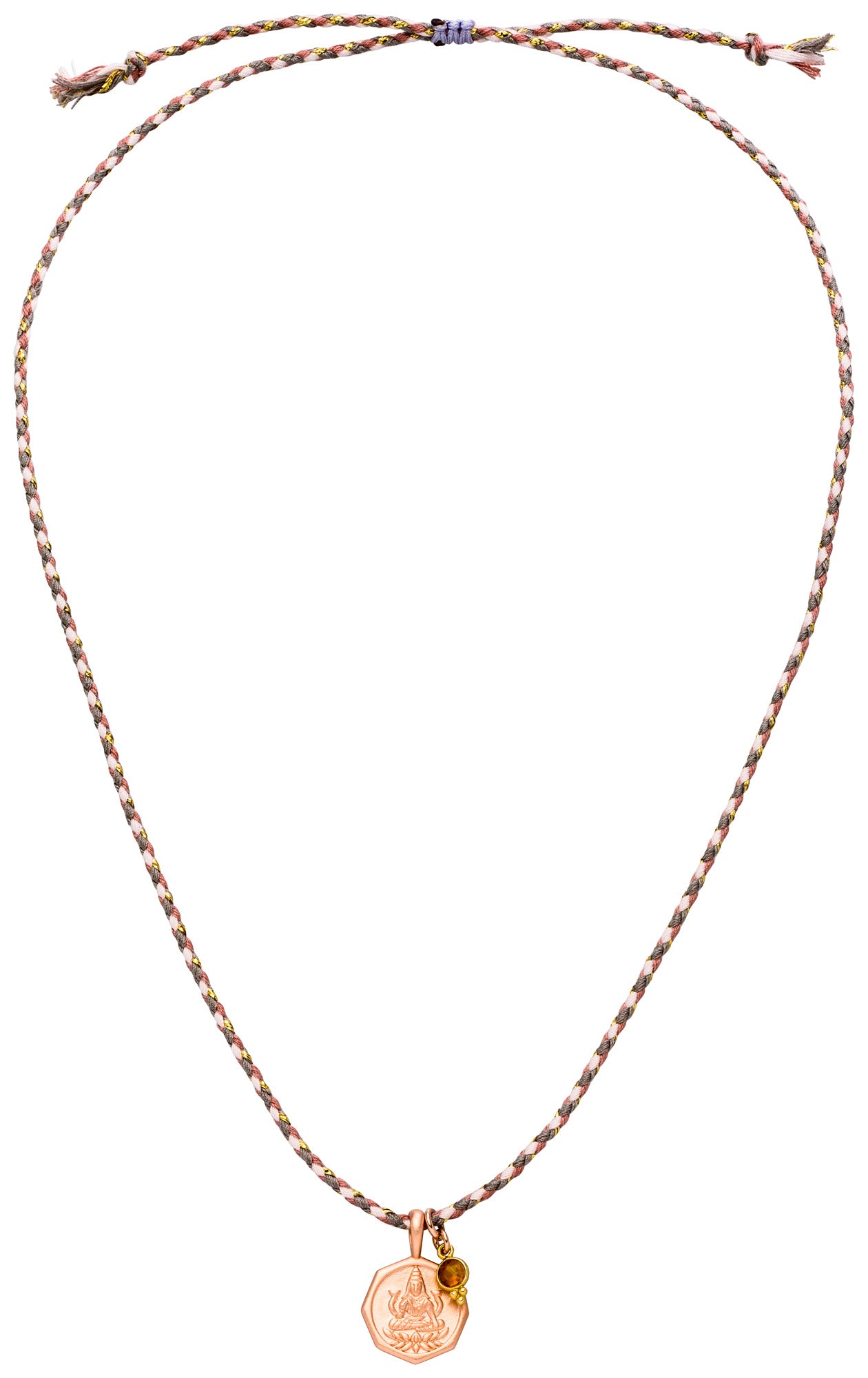 Halskette LAKSHMI, Roségold