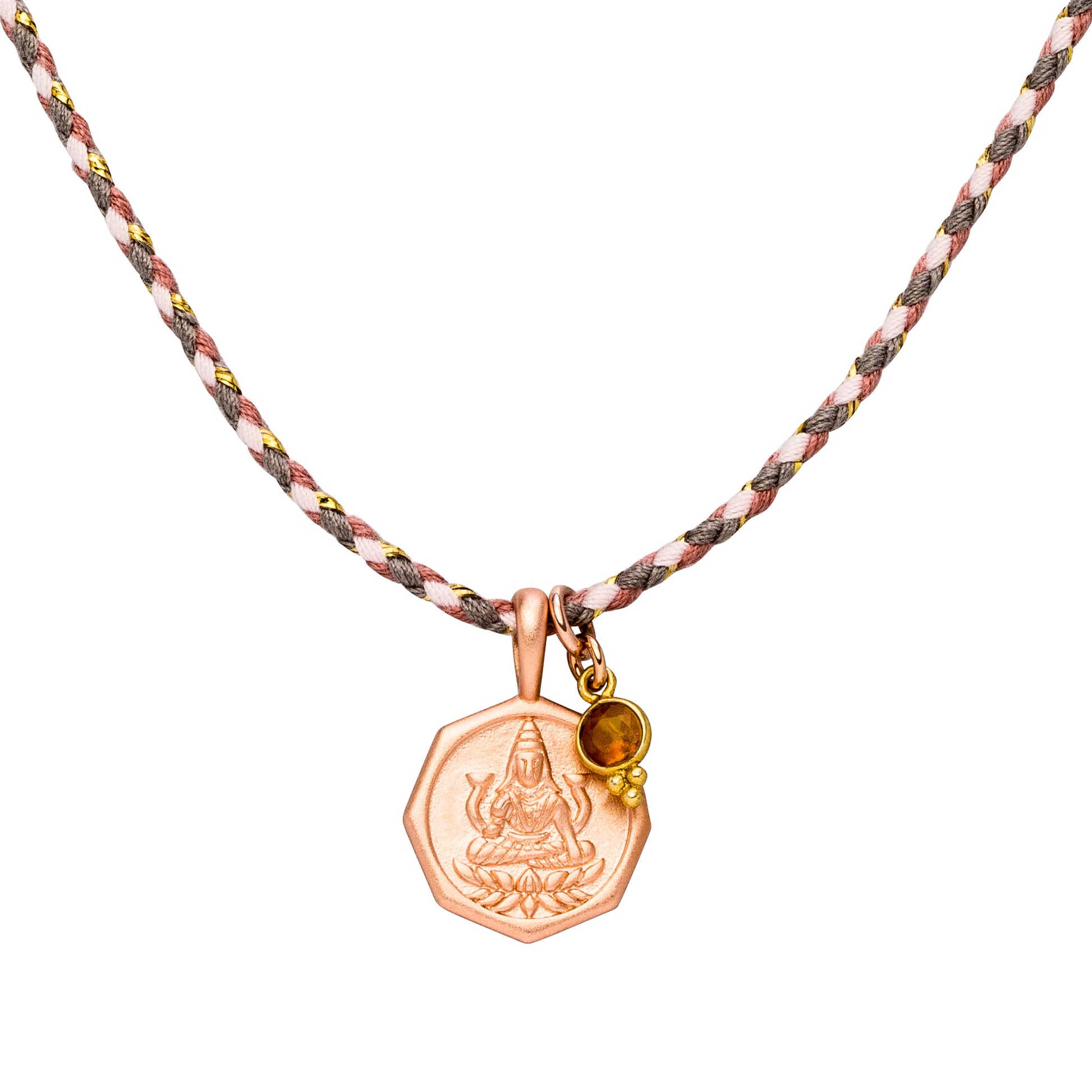 Halskette LAKSHMI, Roségold