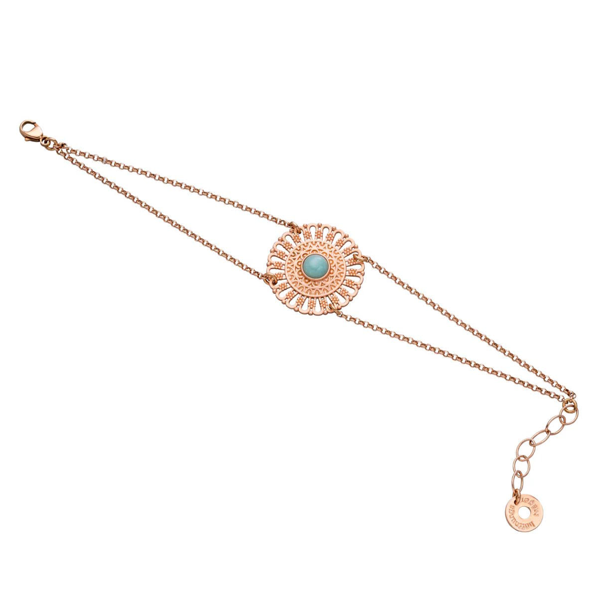 Yoga Armband MANDALA, Roségold