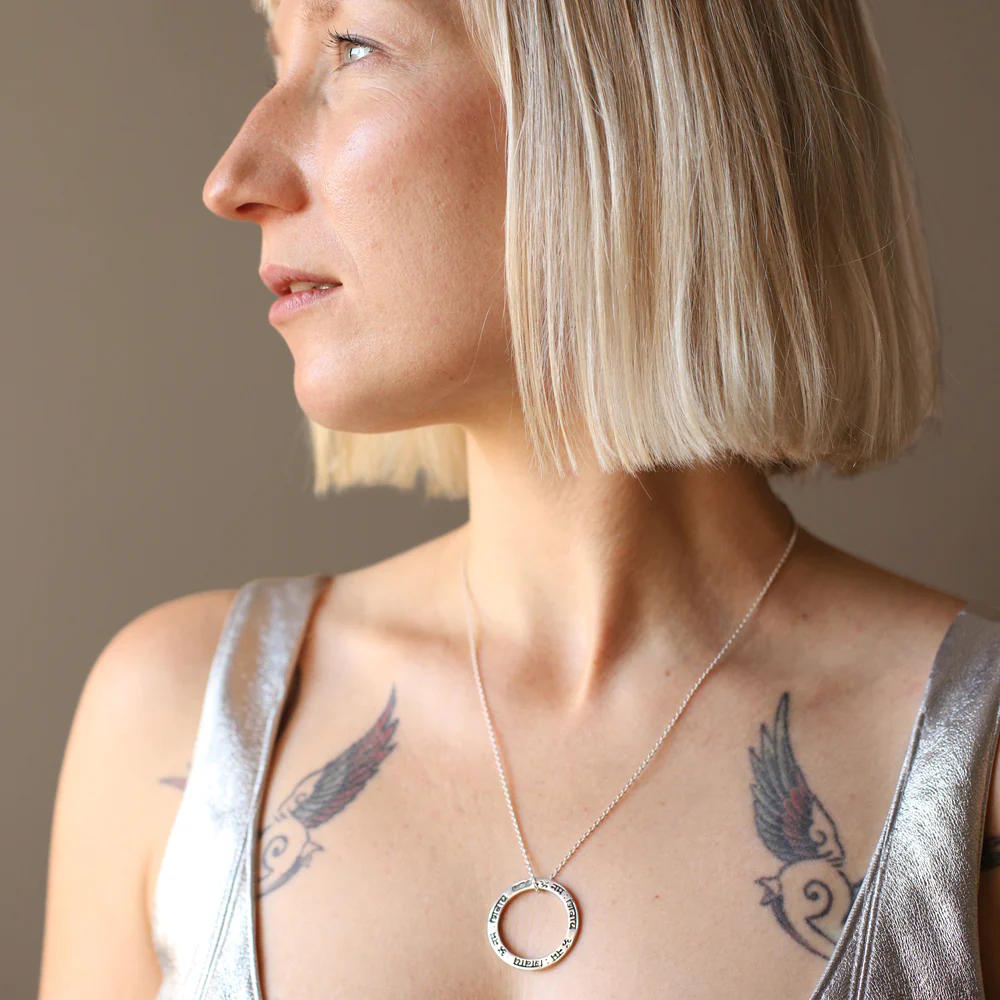 Yoga Mantra Amulett SHIVA, Silber