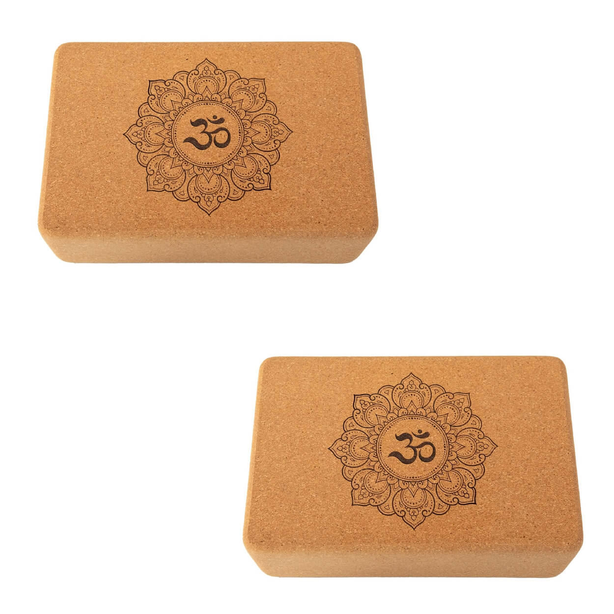 Yoga Block Kork OM