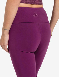 Yoga Leggings SATYA, Biobaumwolle, Beere