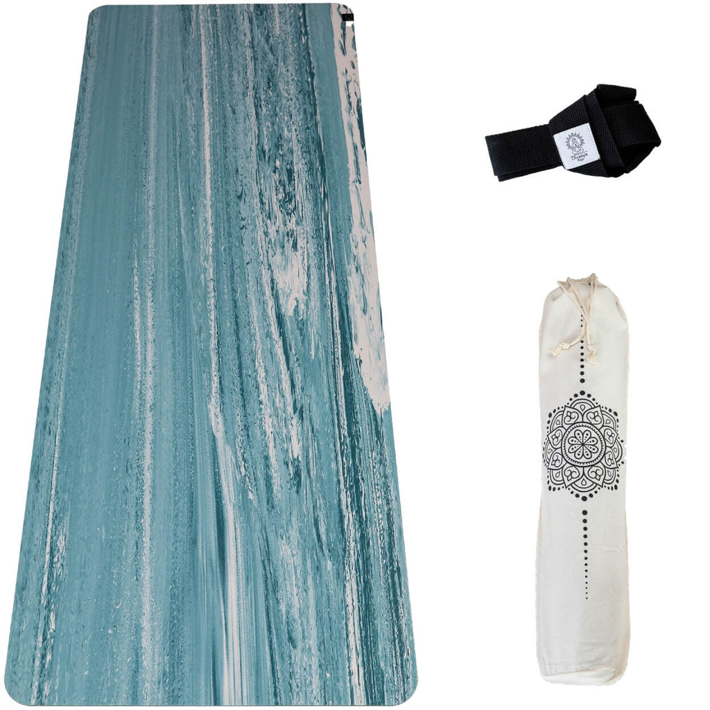Yogamatte Naturkautschuk AQUA PURE, 183 cm
