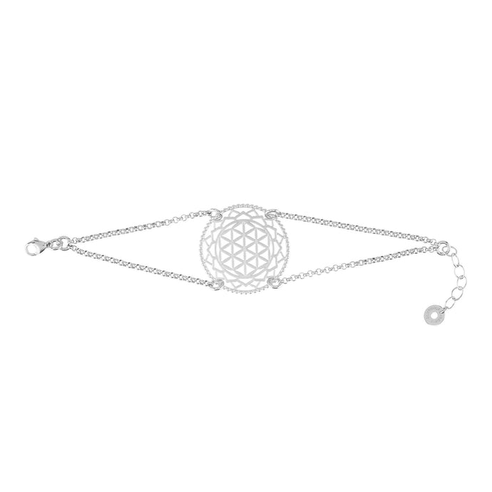 Armband BLUME DES LEBENS, Silber