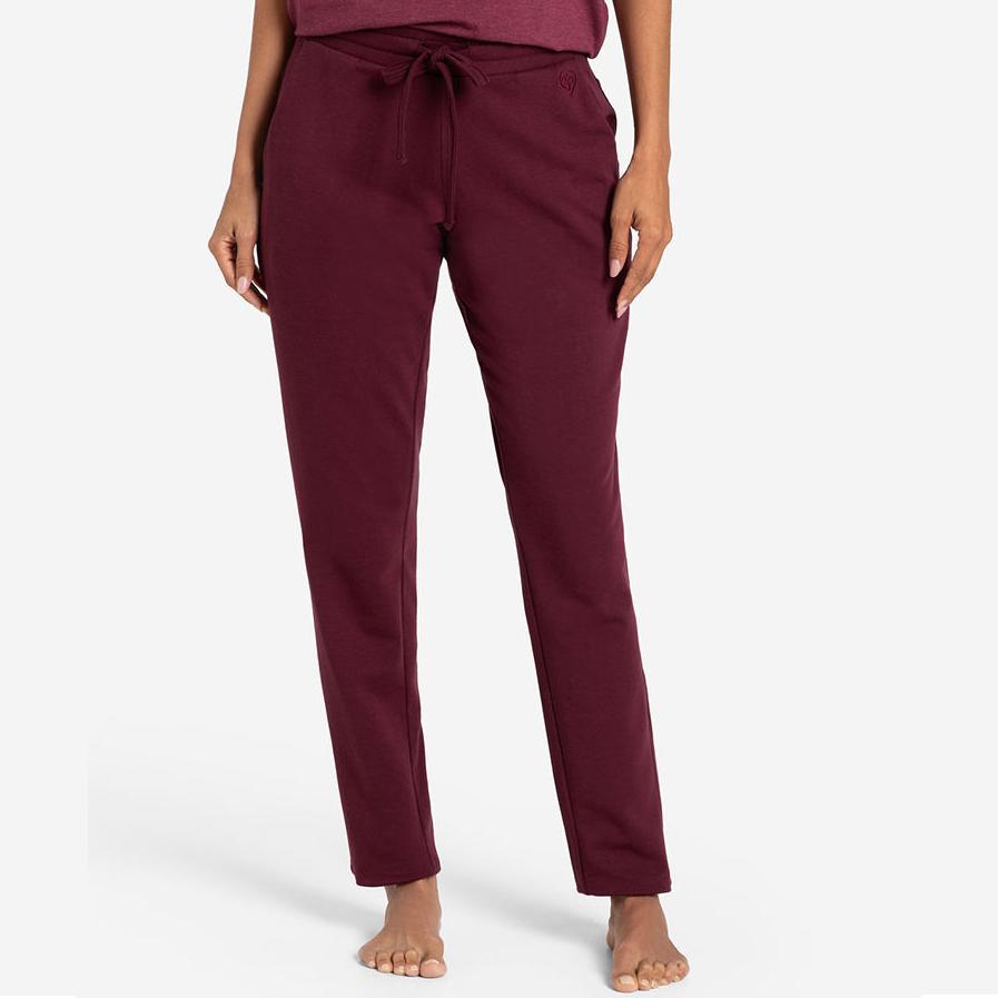 Yogahose Loungewear JOY, Bordeaux