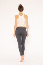 Laden Sie das Bild in den Galerie-Viewer, Yoga Leggings EBONY, Biobaumwolle
