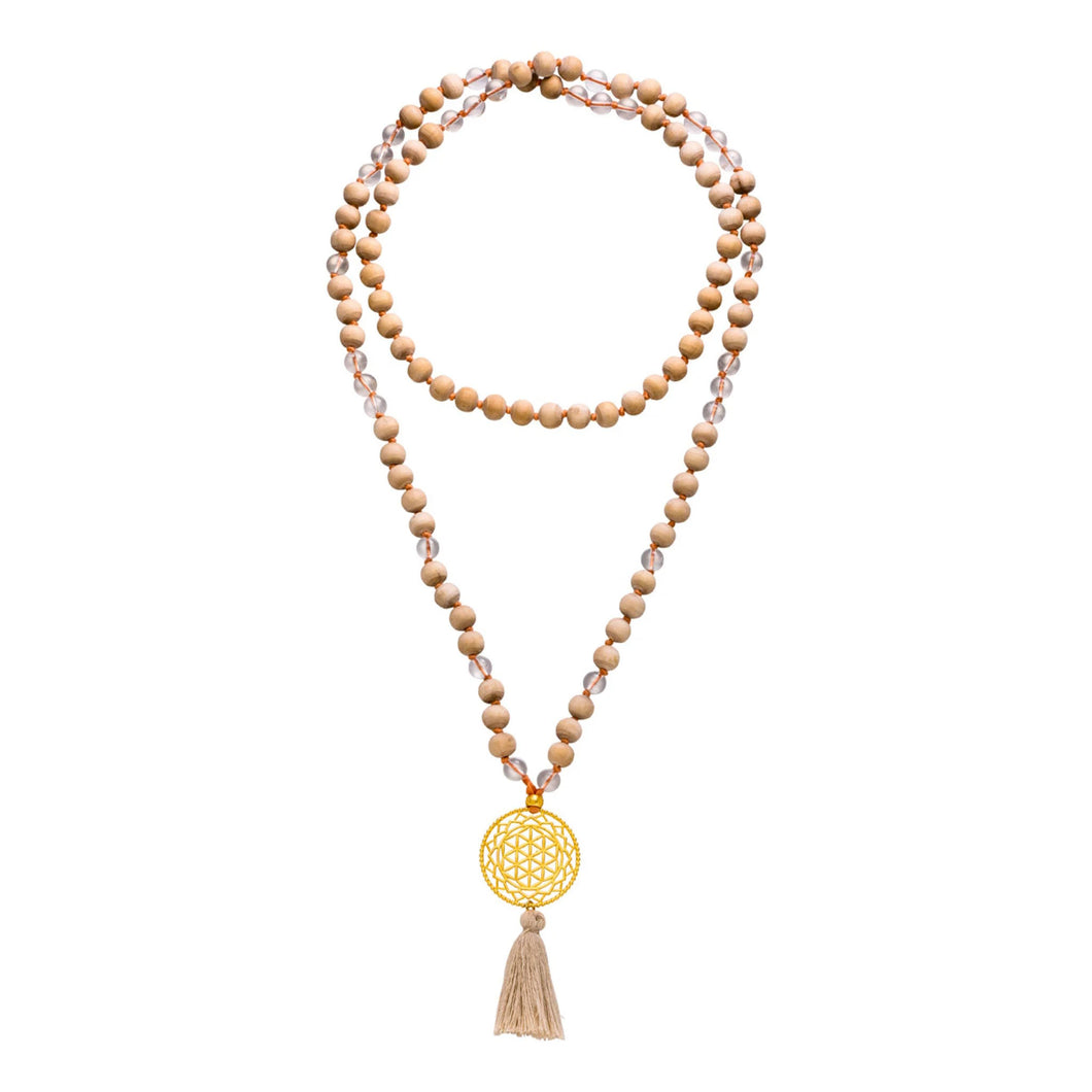 Yoga Malakette BLUME DES LEBENS, Gold