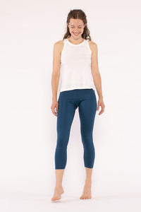 Yoga Leggings 7/8 POSEIDON, Biobaumwolle