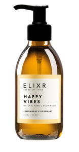 Elixr Hand Body Wash HAPPY VIBES, Aromakosmetik