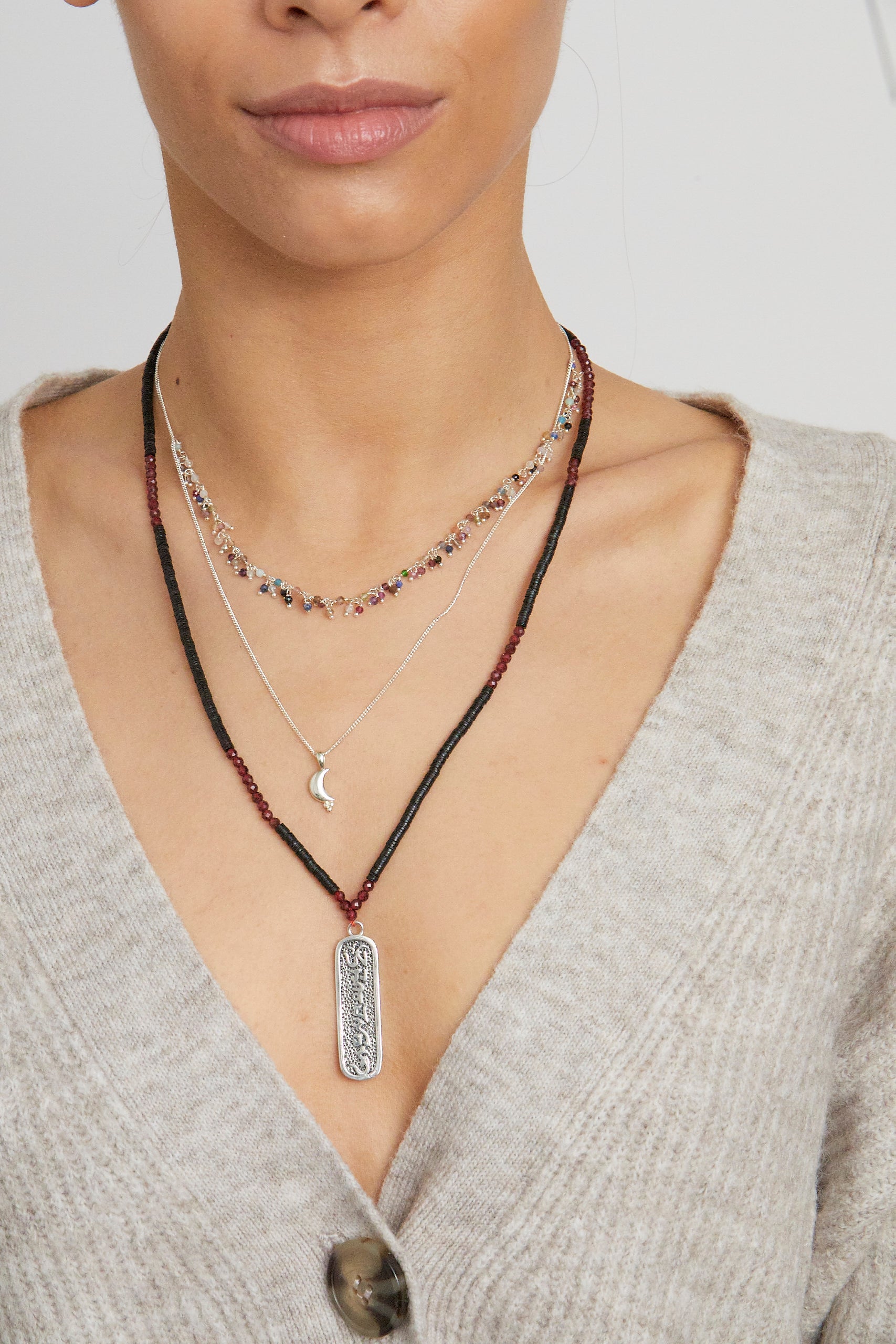 Yoga Karma-Kette GOOD KARMA, Silber