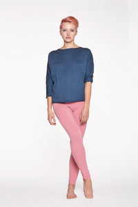 Sweater Indigo Blau Yoiqi - von Vorne
