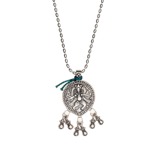 Halskette Love Chain DANCING SHIVA, Silber