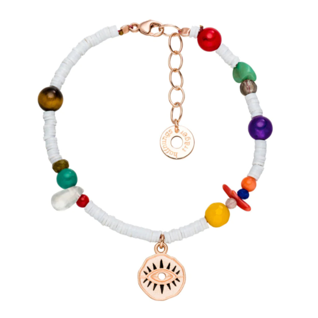 Yoga Schutzarmband EYE, Roségold