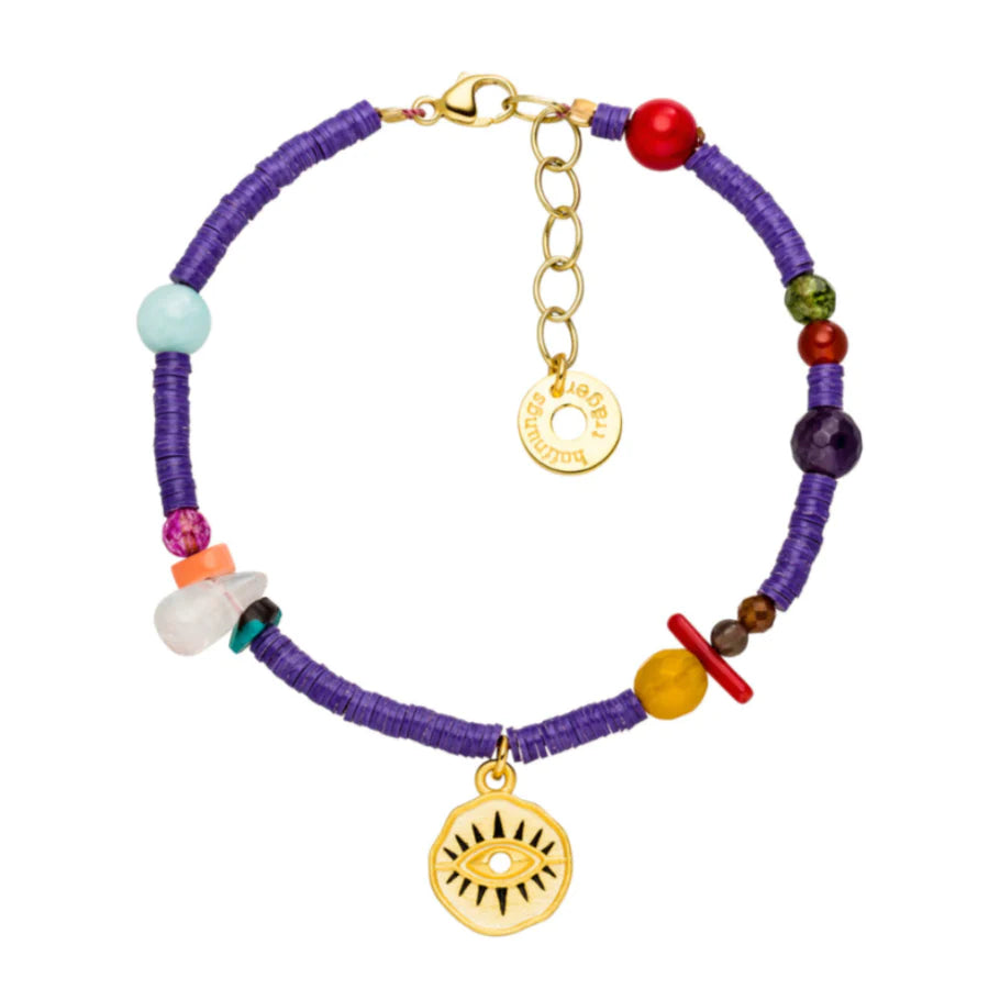 Yoga Schutzarmband EYE, Gold