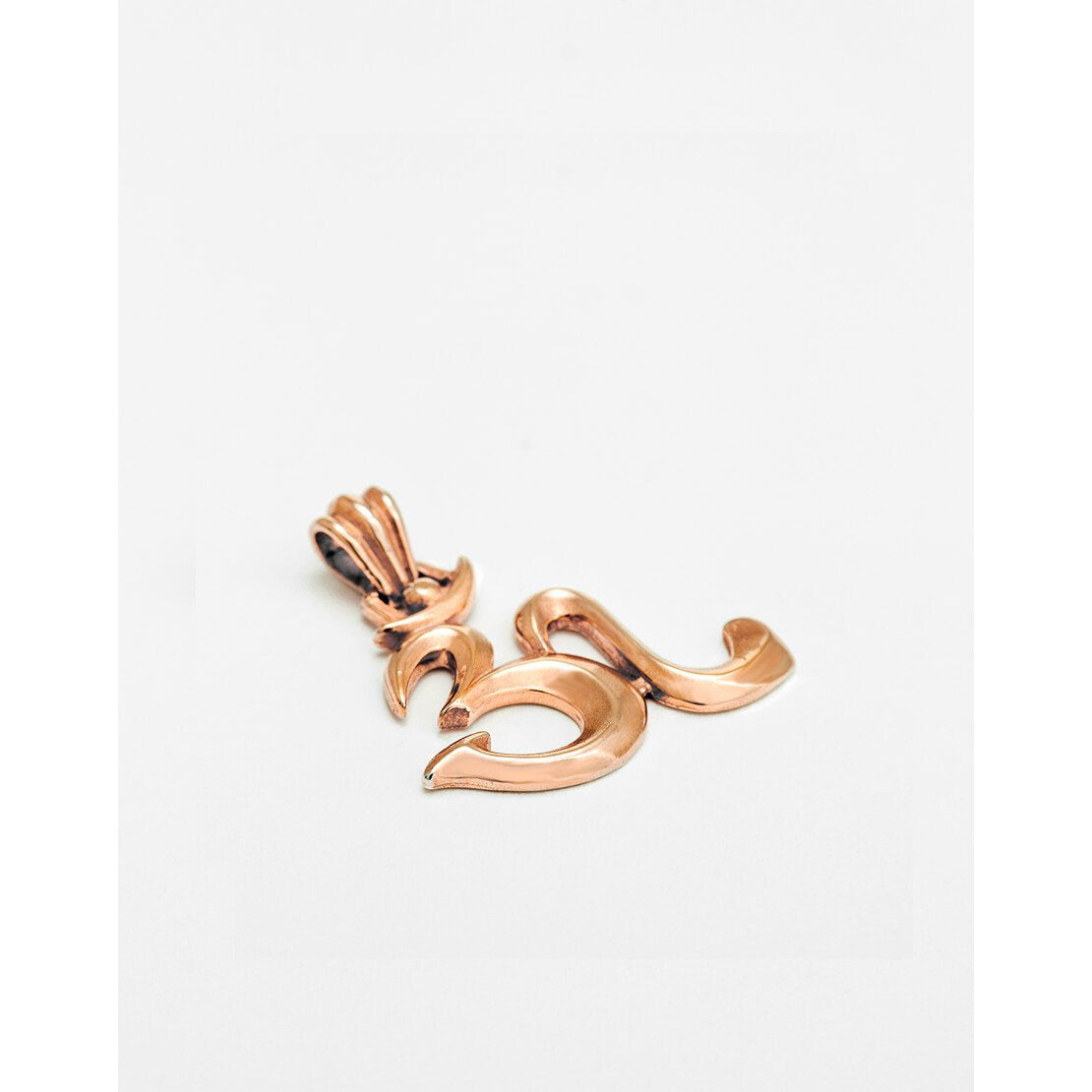 Yoga Mantra Amulett OM, Roségold