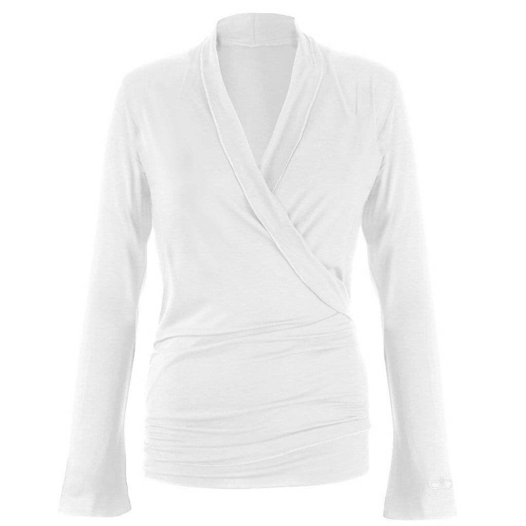 Yoga Wickeljacke TOOTSIE, Weiß