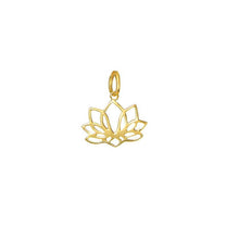 Laden Sie das Bild in den Galerie-Viewer, Buddha Lotus Halskette, Gold
