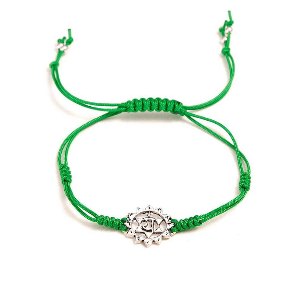 Chakra Armband ANAHATA, Silber