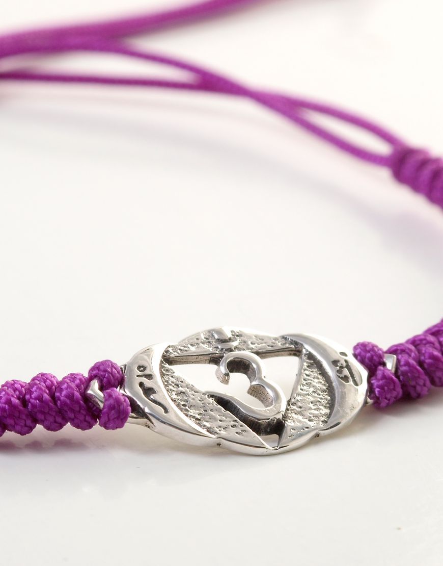 Chakra Armband AJNA, Silber