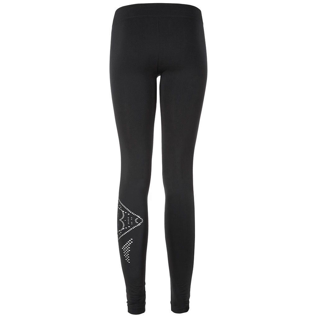 Yoga-Leggings SAFIRA, Schwarz