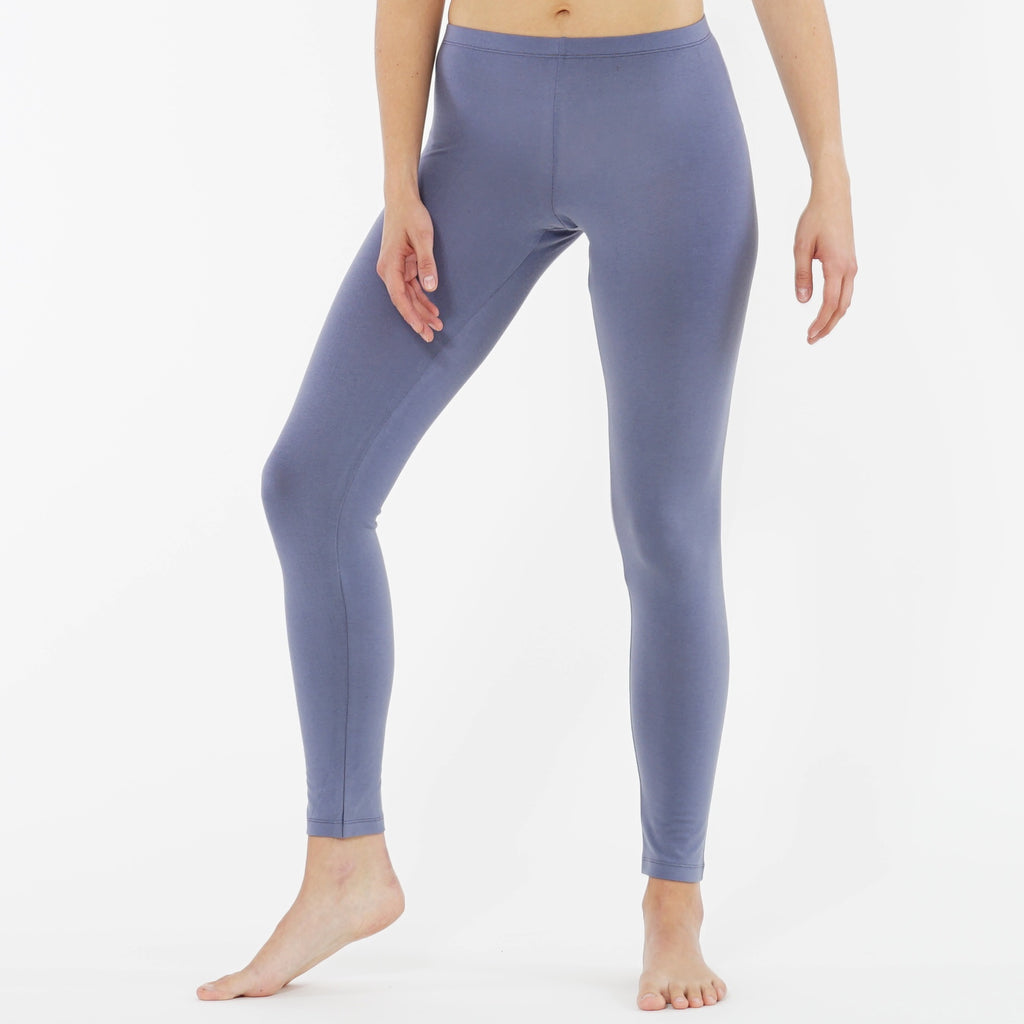 Yoga Leggings BLUE, Biobaumwollle
