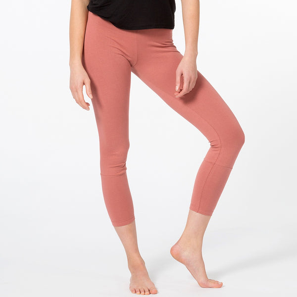 Damen Yoga Leggings 7/8 Canyon Rose von Yoiqi – Premium Yoga Shop