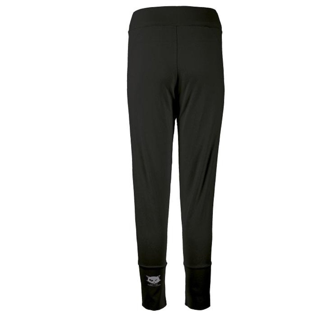 Yogahose mit legerem Schnitt UMINA, Schwarz