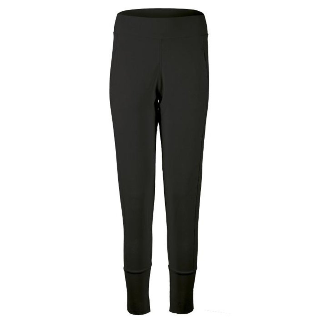 Yogahose mit legerem Schnitt UMINA, Schwarz