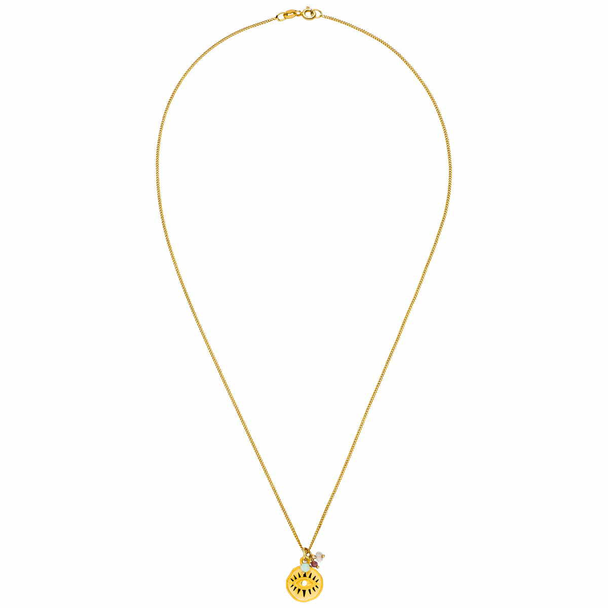 Yoga Schutzkette EYE, Gold