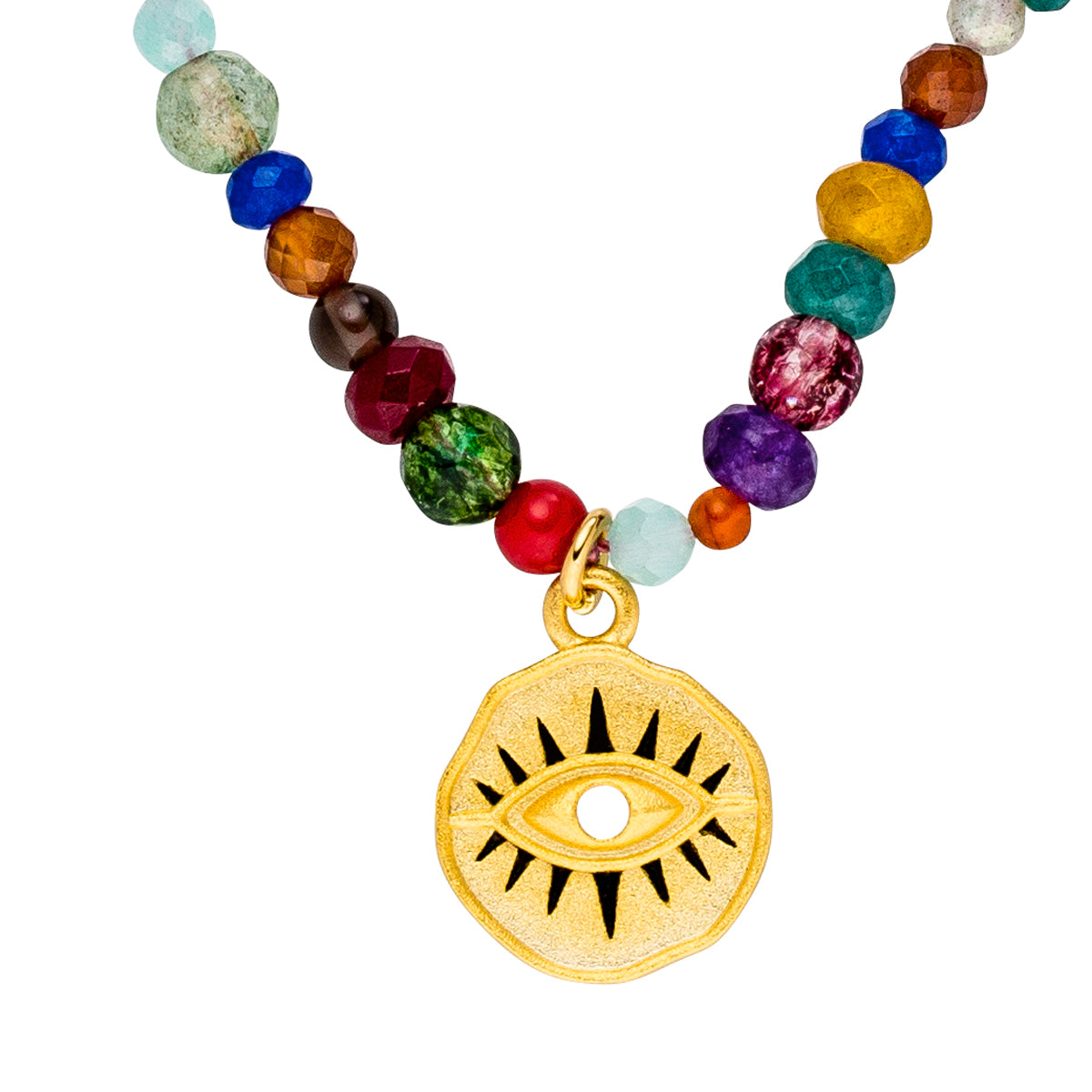 Yoga Schutz-Choker EYE, Gold